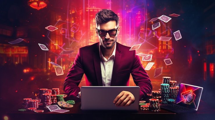Tim dv toto di kantor pusat Jakarta bekerja pada platform hiburan online yang aman